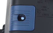 Inspection window<br />The function of the UVC bulb can be checked at any time through the inspection window.