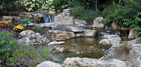 Wasserfalle Bachlaufe Naturgetreu Oase